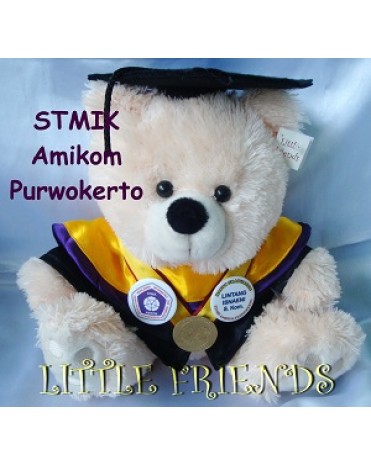 Boneka Wisuda STMIK Amikom Purwokerto (30 cm)